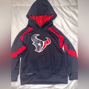 NFL Team Apparel Kids Texans Hoodie size 5/6